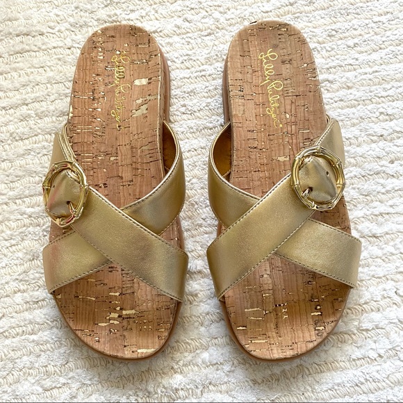 NWT Lilly Pulitzer Bayshore sandal - Picture 13 of 16